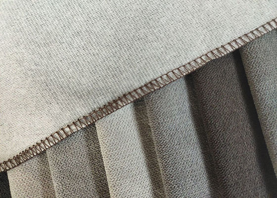 Tela de tapicería de la felpilla del poliéster de Sofa Fabric 215gsm del llano del SGS