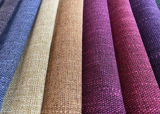 Tela de tapicería de lino resistente del poliéster de Sofa Fabric Modern 100 del rasgón