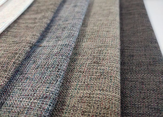 260gsm tapicería Sofa Fabric, tela de lino tejida llano casera de la materia textil