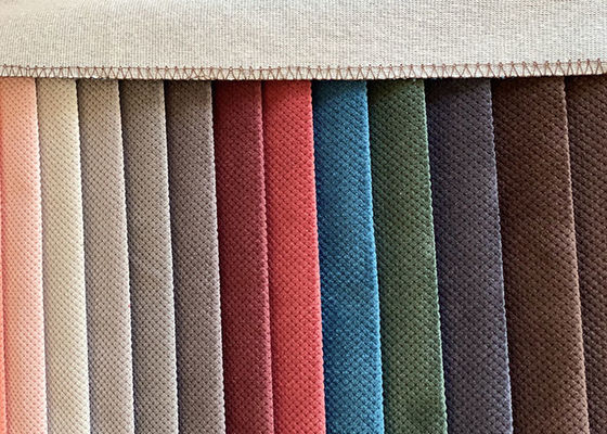 tela de mezcla de Sofa Fabric Linen Rayon Polyester del llano 305gsm tri