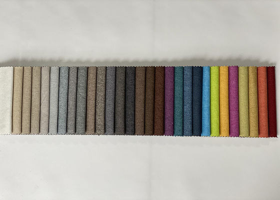tejido de poliester de lino de la tela del sofá de la mirada para el sofá moderno de la tela del pequeño sofá de lino del sofá