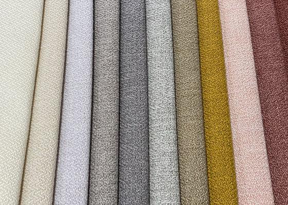 parásitos atmosféricos antis 100% Sofa Fabric Textile del poliéster de lino de los 360cm