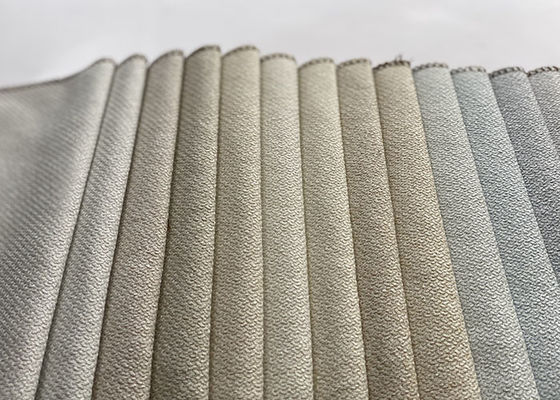 Rasgón de lino de la tela del lino del poliéster de Sofa Fabric 100 del llano moderno resistente