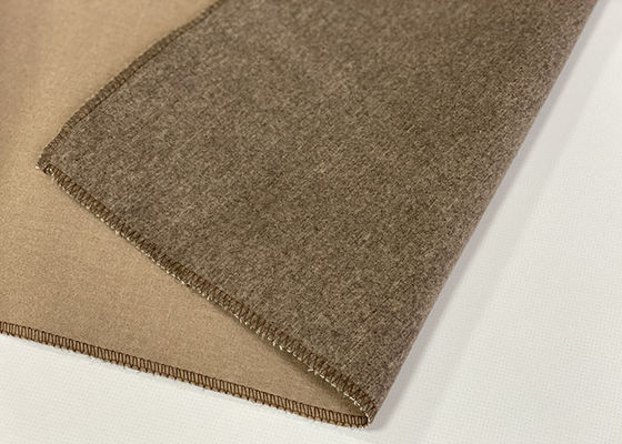 Tela de tapicería tejida de la felpilla del oro el 145cm Sofa Fabric llano