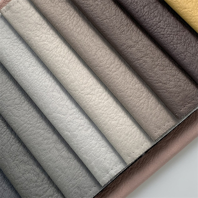 Sofa Velvet Sequin Fabric Imitation hecho punto cubre el poliéster con cuero 100%