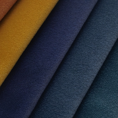 El modelo bronceado tapicería hizo punto el poliéster 100% de Sofa Fabric For Curtain del ante