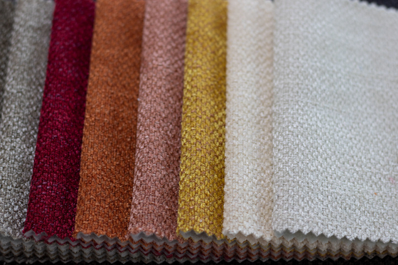 Terciopelo Sofa Upholstery Fabrics Brushed Pattern de la felpilla