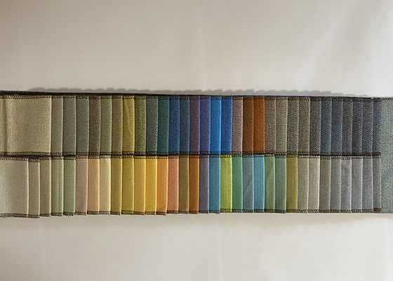 Poliéster teñido llano de Sofa Fabric Colored Cloth Pure de la tapicería