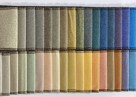 Tela de tapicería a prueba de viento de Sofa Fabric Upholstery Dyed Linen de los muebles