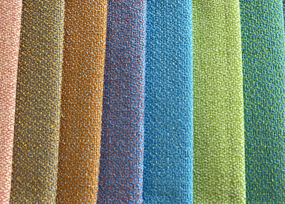 Tela de tapicería a prueba de viento de Sofa Fabric Upholstery Dyed Linen de los muebles