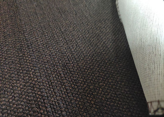poliéster puro de lino de 335gsm Sofa Fabric Dress Shirt Knitted