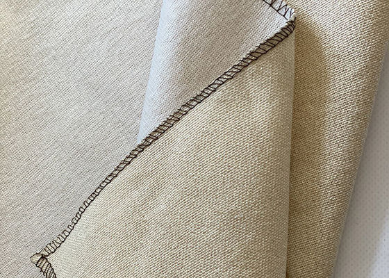 290gsm tapicería Sofa Fabric, alfombra de equipamiento de la cortina del algodón de la tela llana del lino