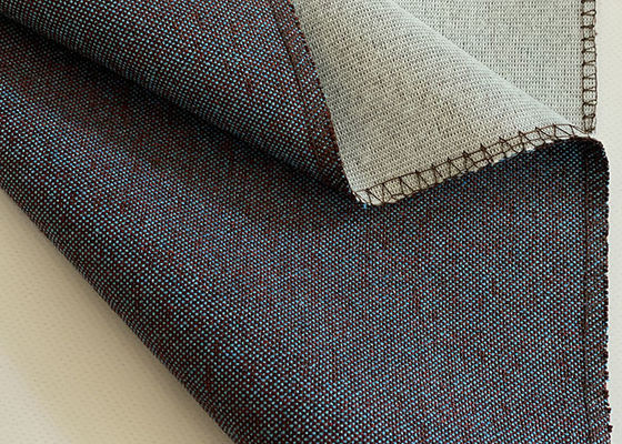 el lino como la fábrica teñida llana de CHINA de la tela de la cubierta del sofá de la tela HILADO-TEÑIÓ porciones del poliéster del fabric100% de color