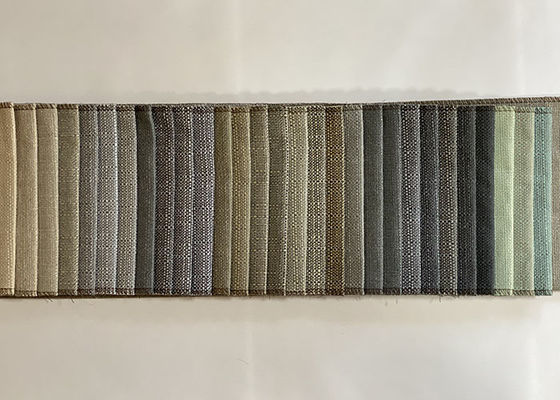 La mayoría de la tela de lino del cáñamo de Sofa Fabric de la tapicería de lujo popular del poliéster
