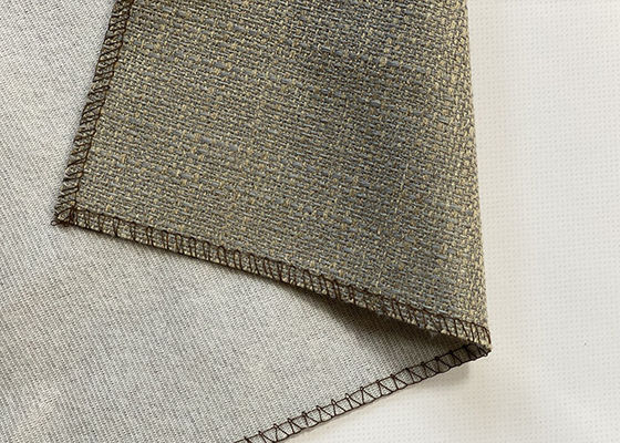 tela de tapicería de lino de la armadura 300D, mezcla Sofa Fabric del poliéster del 145cm