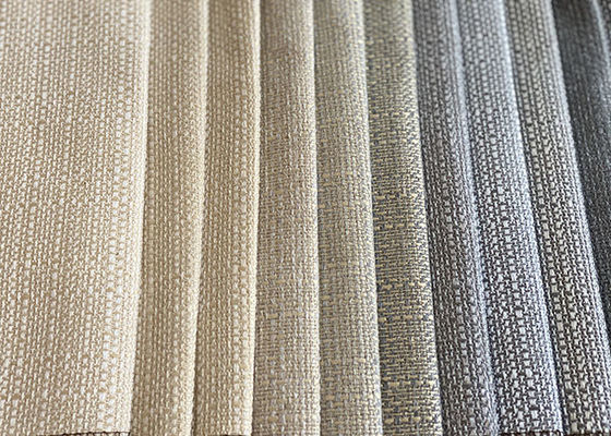 La mayoría de la tela de lino del cáñamo de Sofa Fabric de la tapicería de lujo popular del poliéster