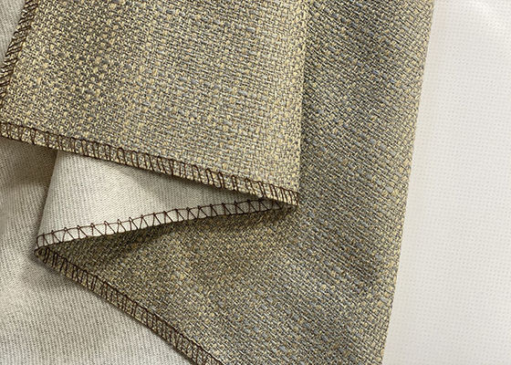 El hilado del SGS teñió la tela de armadura de lino, tela de tapicería pesada de la arpillera