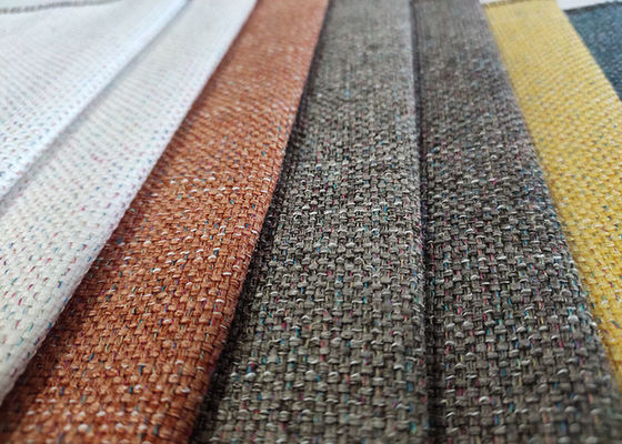 Poliéster amistoso colorido 100% de la tela de tapicería de Eco Sofa Furnishing Fabric