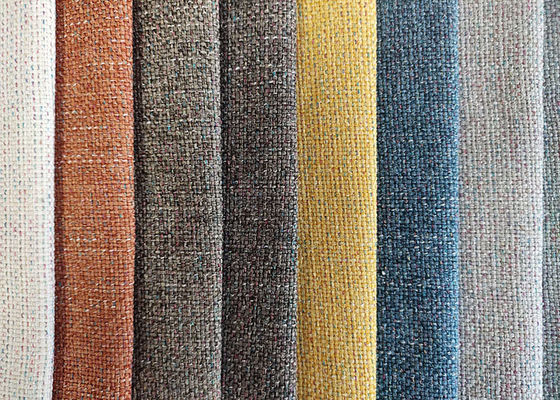 Llano teñido sólido Sofa Fabric, tapicería estática anti Sofa Fabric