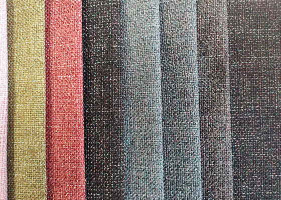 Llano teñido sólido Sofa Fabric, tapicería estática anti Sofa Fabric