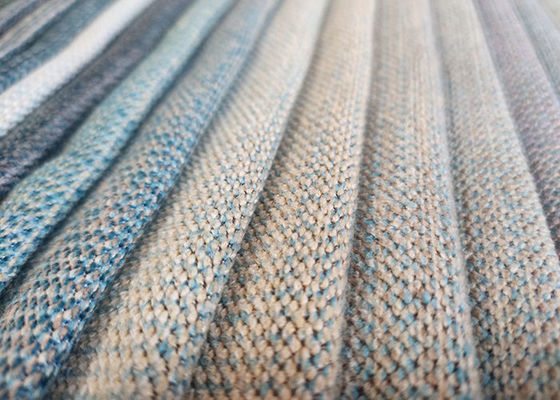 el hilado de lino pesado de la tela de tapicería 375gsm teñió la tela del lino del poliéster 100