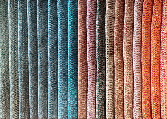 Tela de tapicería amistosa casera de Eco, tejido de poliester pesado 375gsm