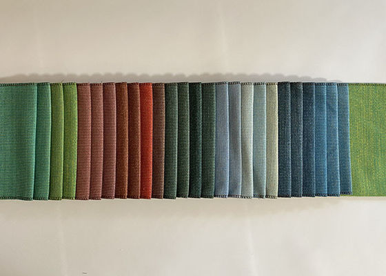 250gsm texturizó el hilado de la tela de tapicería de la felpilla teñió a Sofa Textile