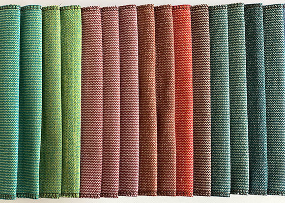 250gsm texturizó el hilado de la tela de tapicería de la felpilla teñió a Sofa Textile