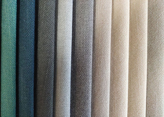 La tela de tapicería azul clara del terciopelo de los muebles encoge resistente