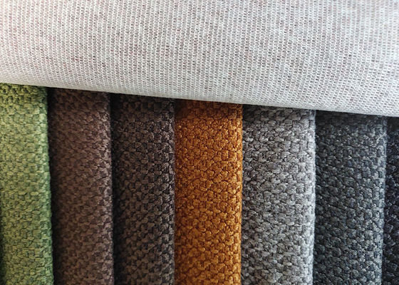 Felpilla Sofa Linen Weave Upholstery Fabric 370gsm fusible