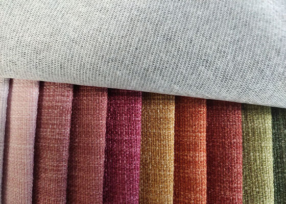 Yute de lino 100% de la tapicería de los muebles de la mirada del poliéster de China Sofa Fabric