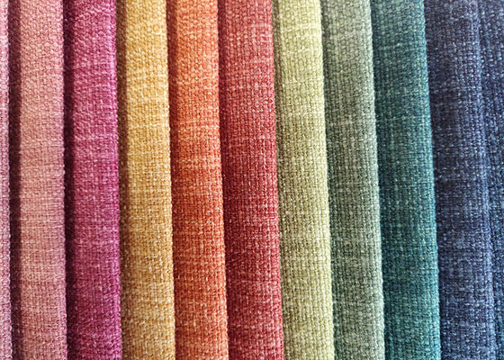 Yute de lino 100% de la tapicería de los muebles de la mirada del poliéster de China Sofa Fabric