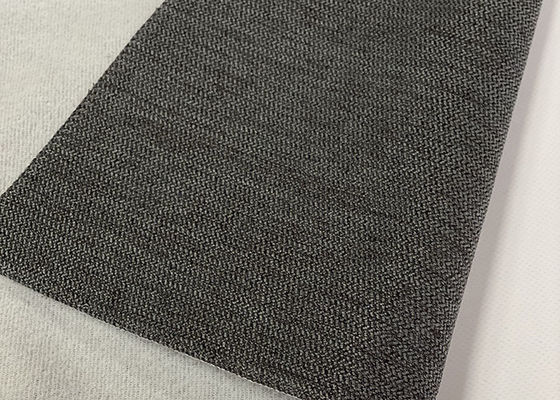 Tela de tapicería de lino llana, poliéster colorido Sofa Fabric