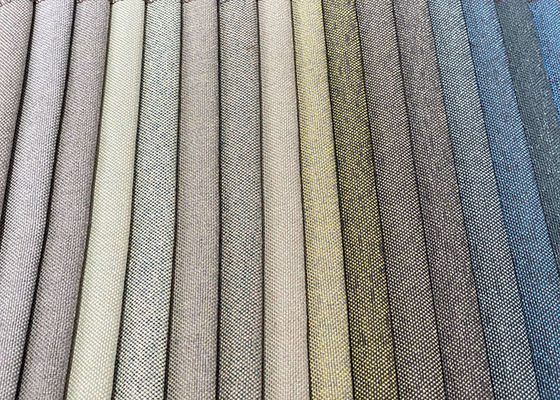 HILADO de equipamiento de Sofa Cover de la alfombra de la cortina de la tela del sofá de la tapicería del poliéster de la muestra libre de la materia textil de lino del hogar TEÑIDO