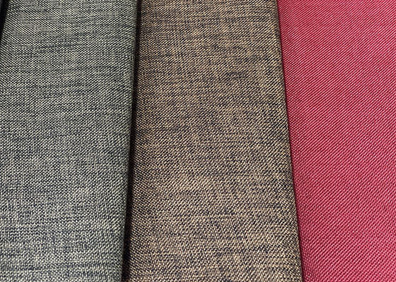 Rasgón medio 100% de la tela de tapicería del peso del poliéster resistente