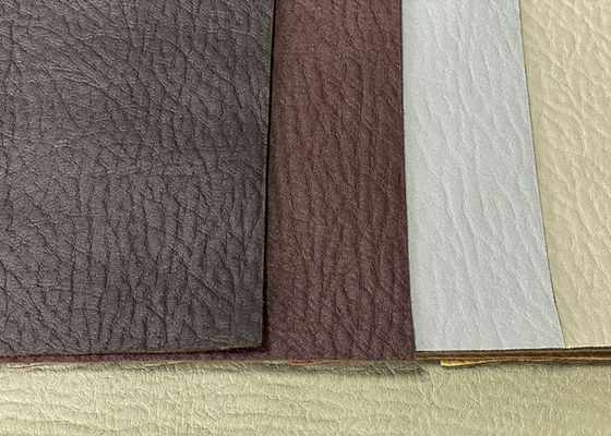 Resistente de agua amistoso de cuero elástico de Eco de la tela de tapicería de la PU