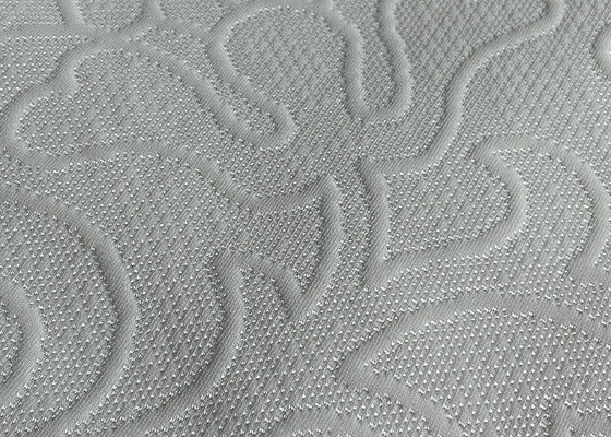 tela del colchón del poliéster de los 240cm, tela pesada del telar jacquar del punto doble