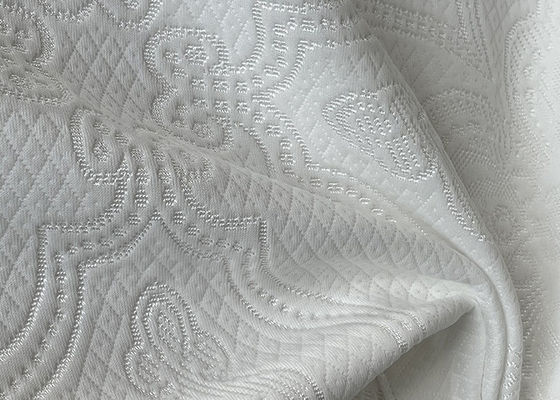 Poliéster 100% del peso pesado de la tela del colchón de la prenda impermeable de la frontera de la cama