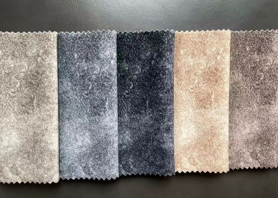 tela de tapicería de Sofa Fabric Waterproof Grey Suede del ante del 145cm