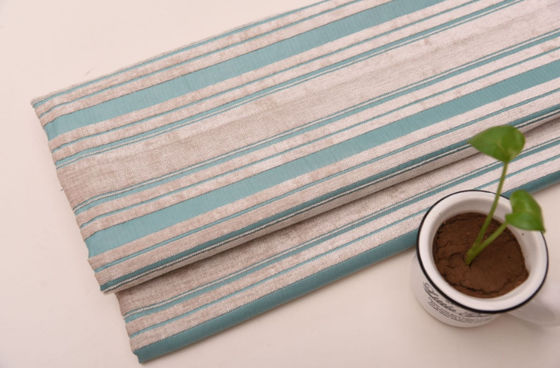 Tela resistente del mantel del telar jacquar del telar jacquar del SGS de tapicería del rasgón poner crema de la tela