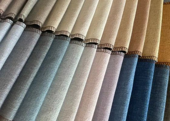 encogimiento de seda hecho punto de lino del material de materia textil de la tapicería 300gsm resistente