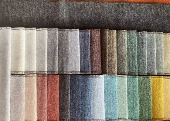 Felpilla suave Sofa Fabric Long Pile Woven BS5852 del telar jacquar ignífugo
