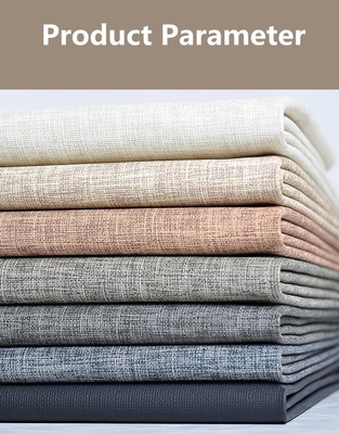 Falsa tela de lino de la prenda impermeable sintética para la cubierta de Sofa Car Cushion And Seat