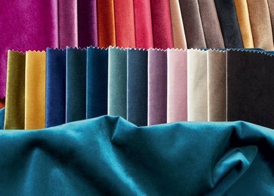 Poliéster amistoso 100% de Eco Holland Velvet Fabric For Sofa 700D