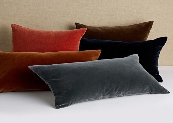 Poliéster Holland Velvet Fabric For Sofa respirable